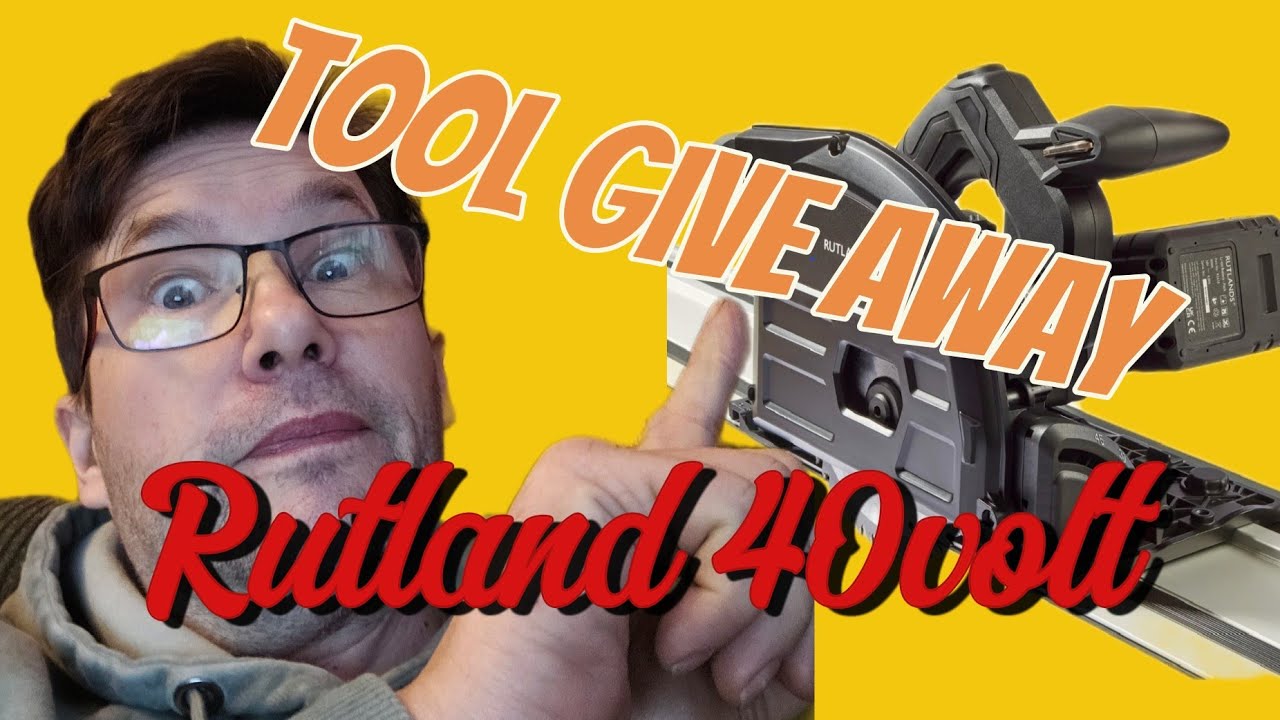 40V Cordless Rutland Track Saw GIVEAWAY! | Don’t Miss This!