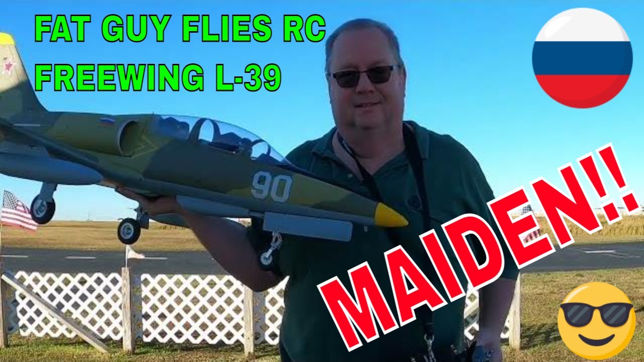 FREEWING L-39, русская камуфляжная версия, девичья! от Fat Guy Flies RC