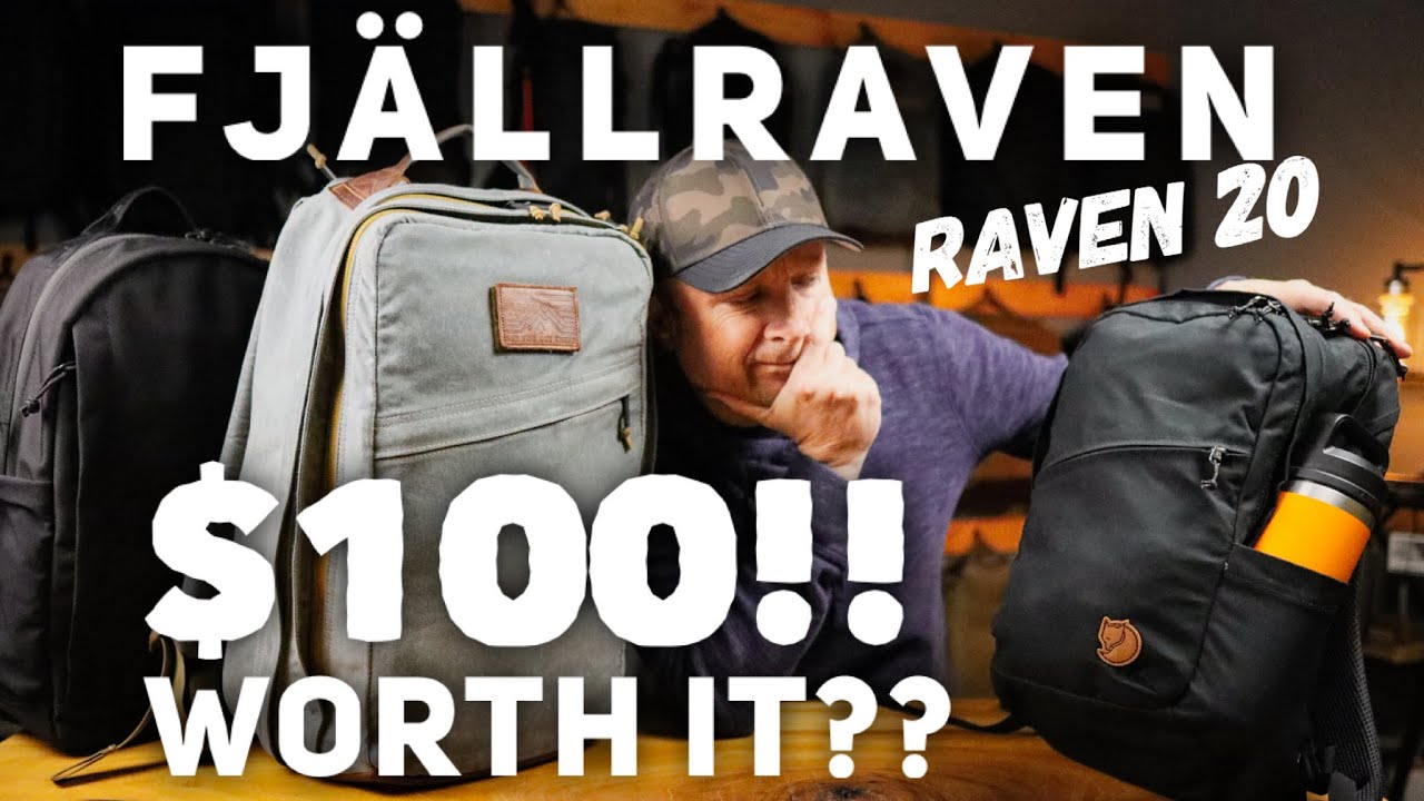 Рюкзак Fjällraven Raven 20 // Рюкзак за 100 долларов? Хороший ли он?