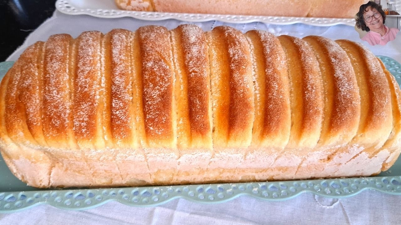 PÃO DE FORMA CASEIRO DE SEMOLINA