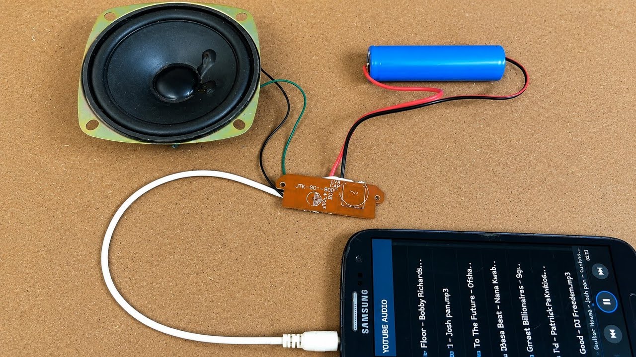 How to make Simple Speaker Amplifier