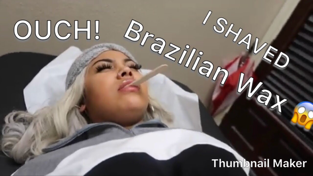 Reaction Video// Does a Brazilian wax hurt more after shaving?