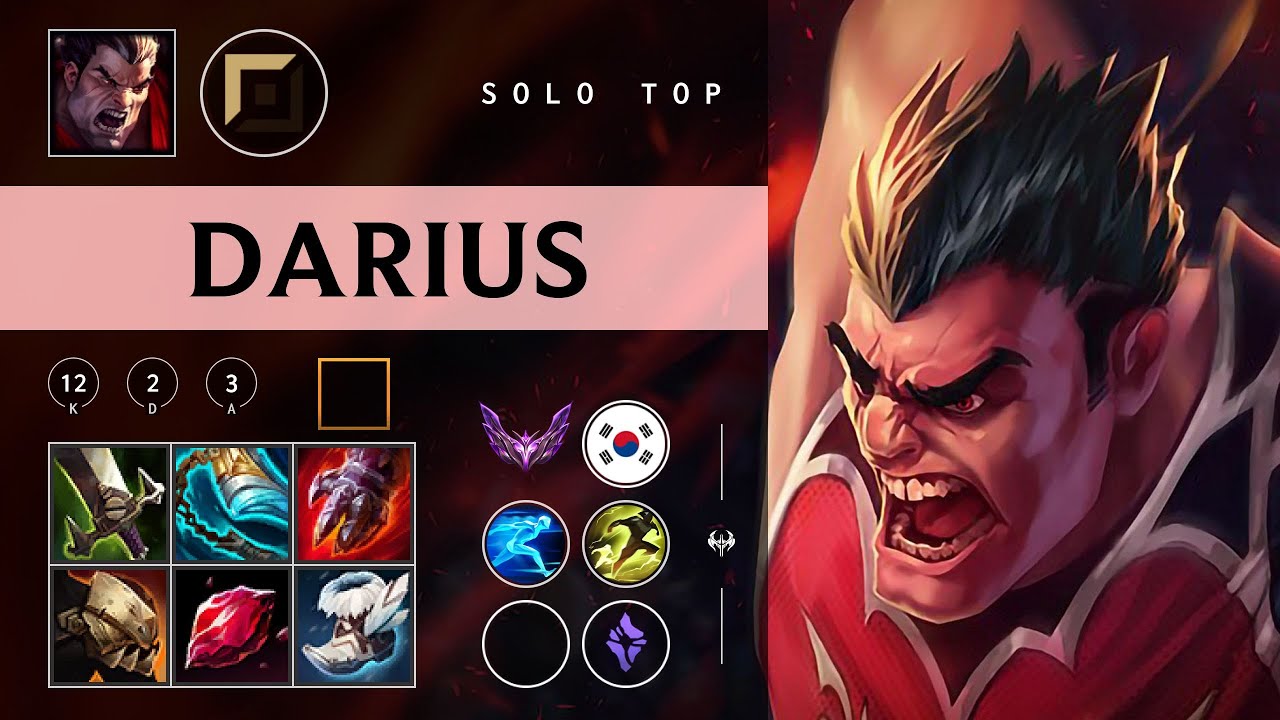 Darius Top vs Dr. Mundo - KR Master Patch 26.02