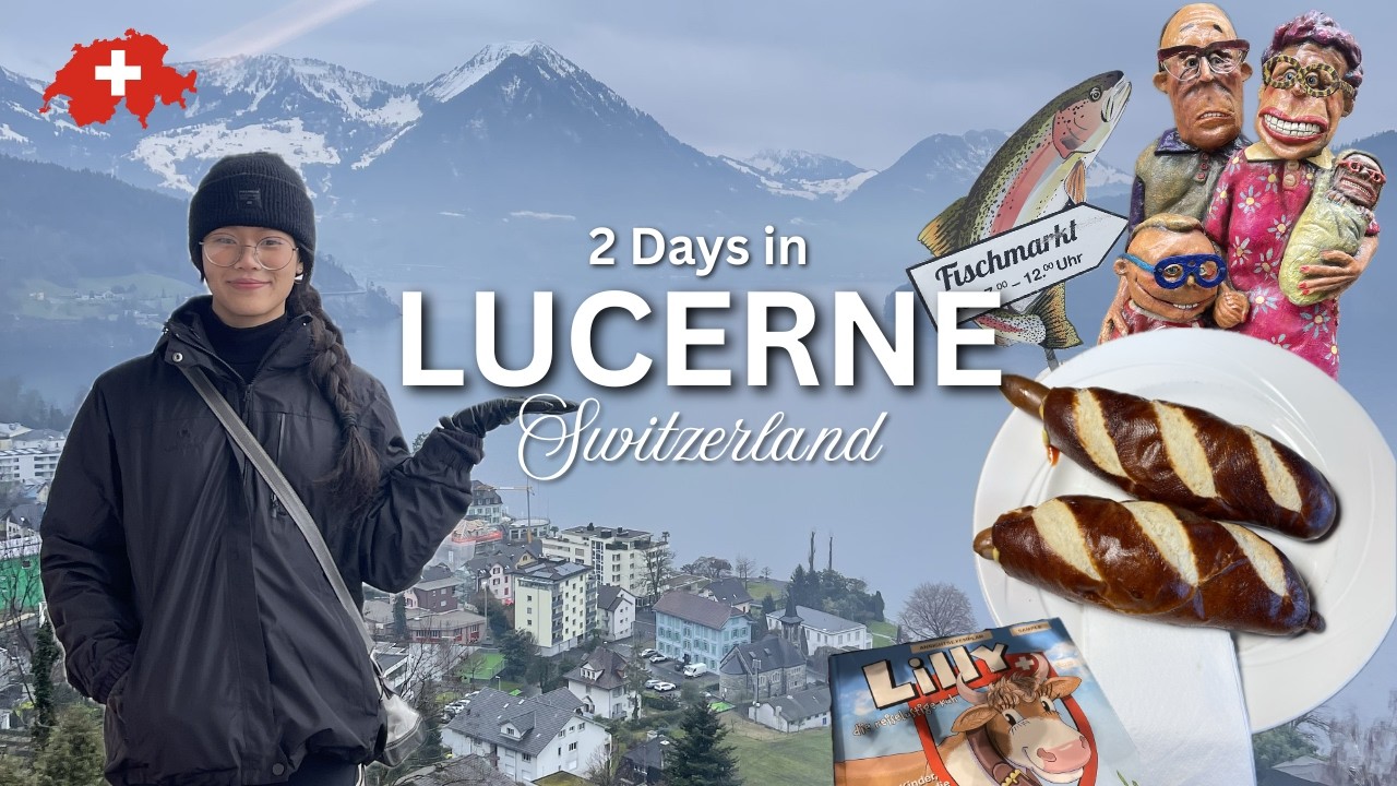 A Few Days in Lucerne 🇨🇭| almost got blown off of mount rigi