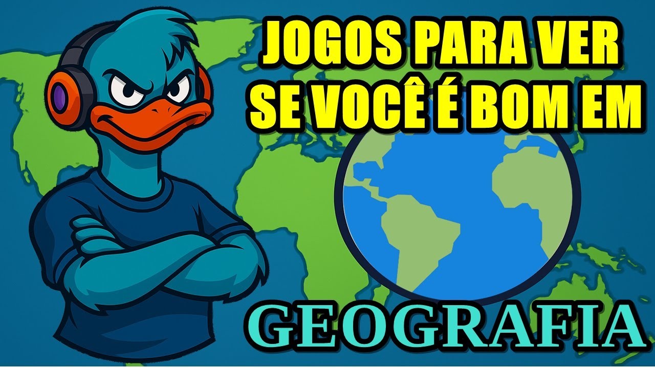 CINCO JOGOS PARA TESTAR SEUS CONHECIMENTOS EM GEOGRAFIA!