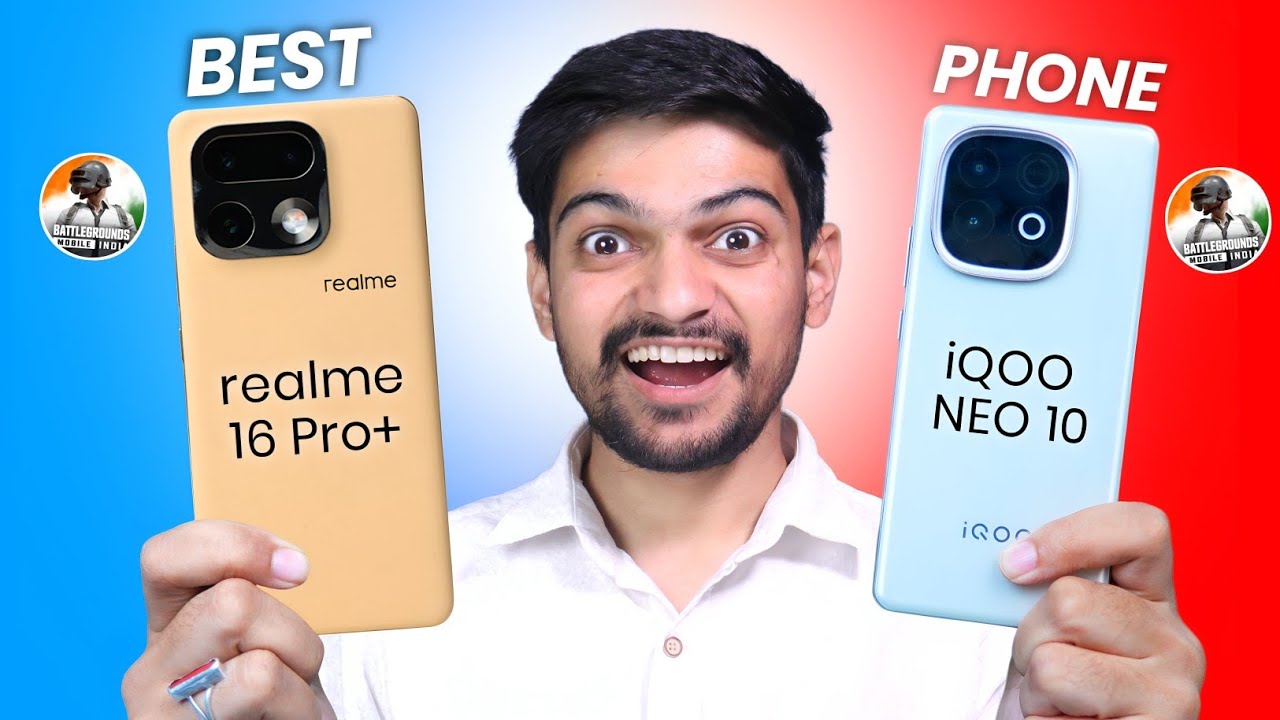 iQOO Neo 10 vs Realme 16 Pro Plus Best phone under 35000🔥