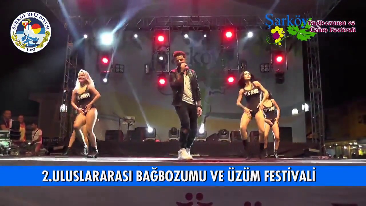 2. Şarköy Uluslararası Bağbozumu ve üzüm festivali etkinlikleri.