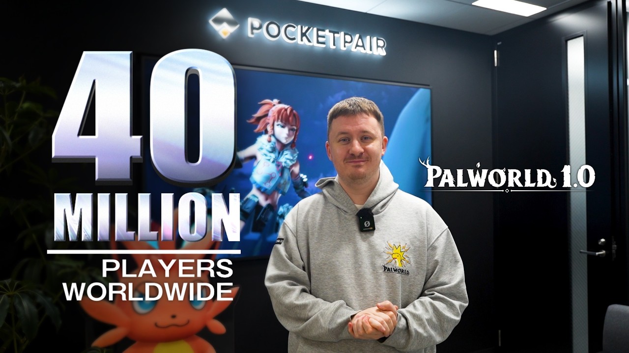 В Palworld сыграло уже 40 миллионов человек! │ Официальный канал Palworld