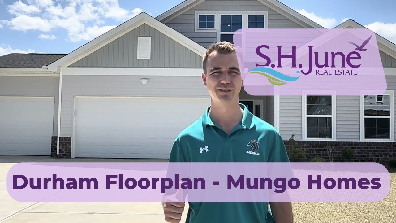 Durham Floor Plan - Mungo Homes - S.H. June Real Estate