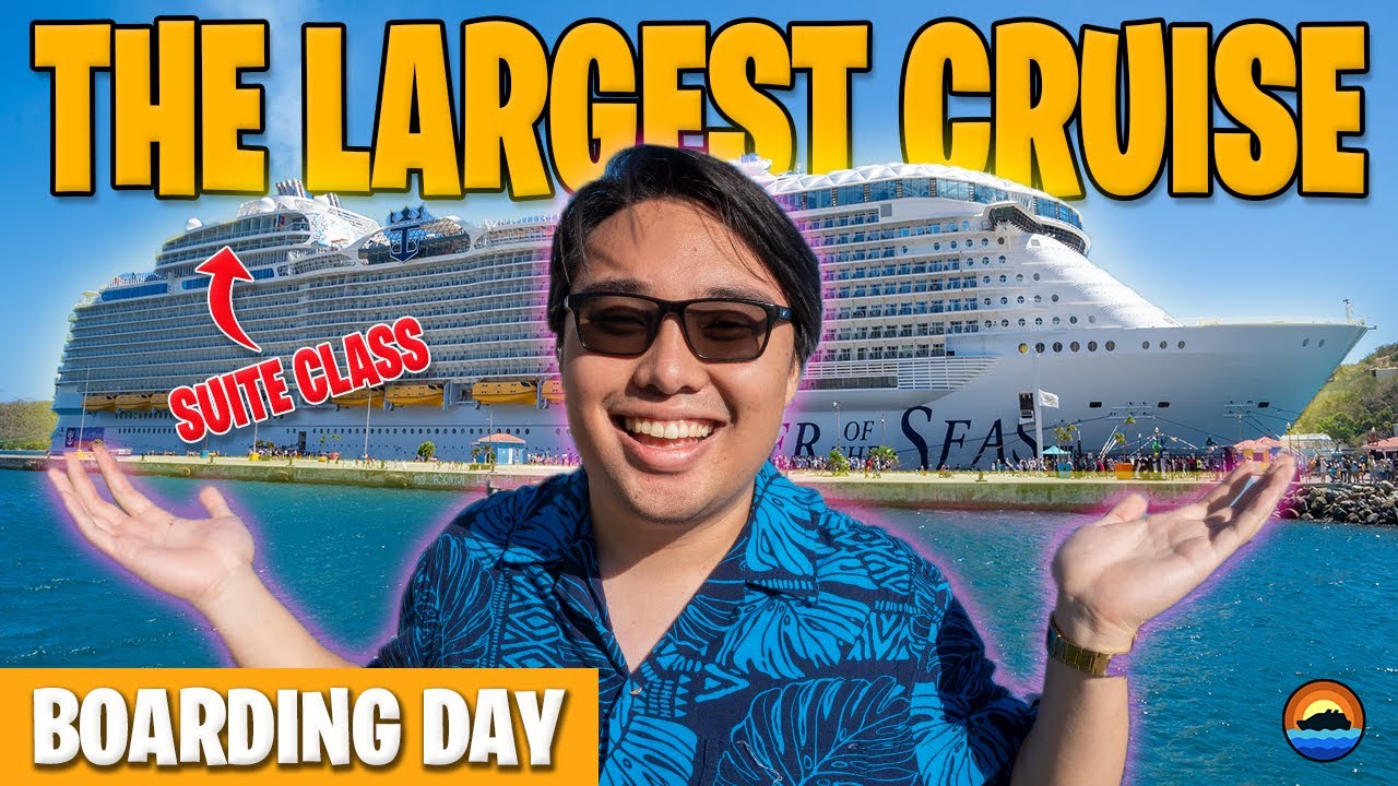 Staying In A SUITE On The LARGEST Cruise In The World | Royal Caribbean's Wonder Of The Seas Vlog 1