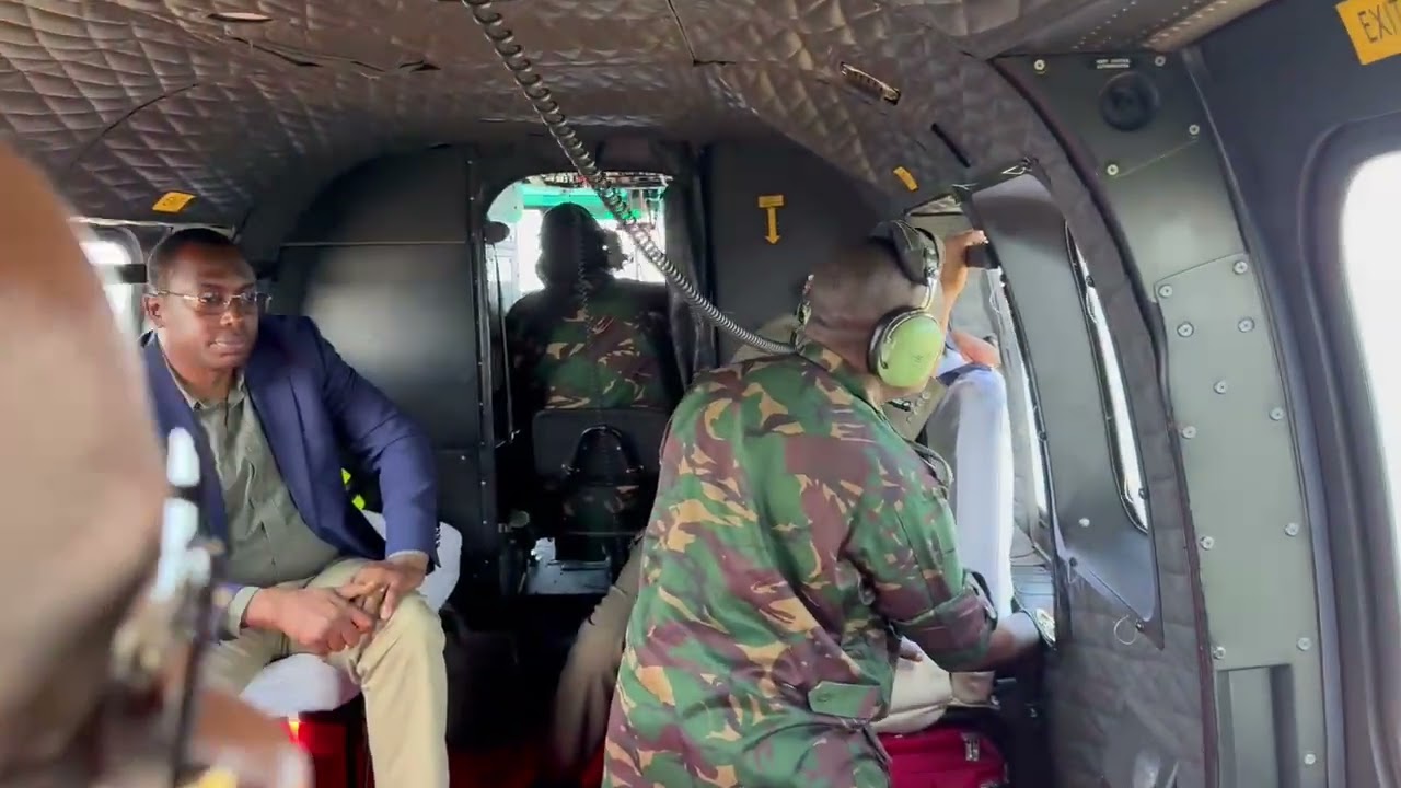 Waziri Mkuu Dkt. Mwigulu Nchemba ameushuhudia Mradi wa Umeme wa Maji wa Julius Nyerere
