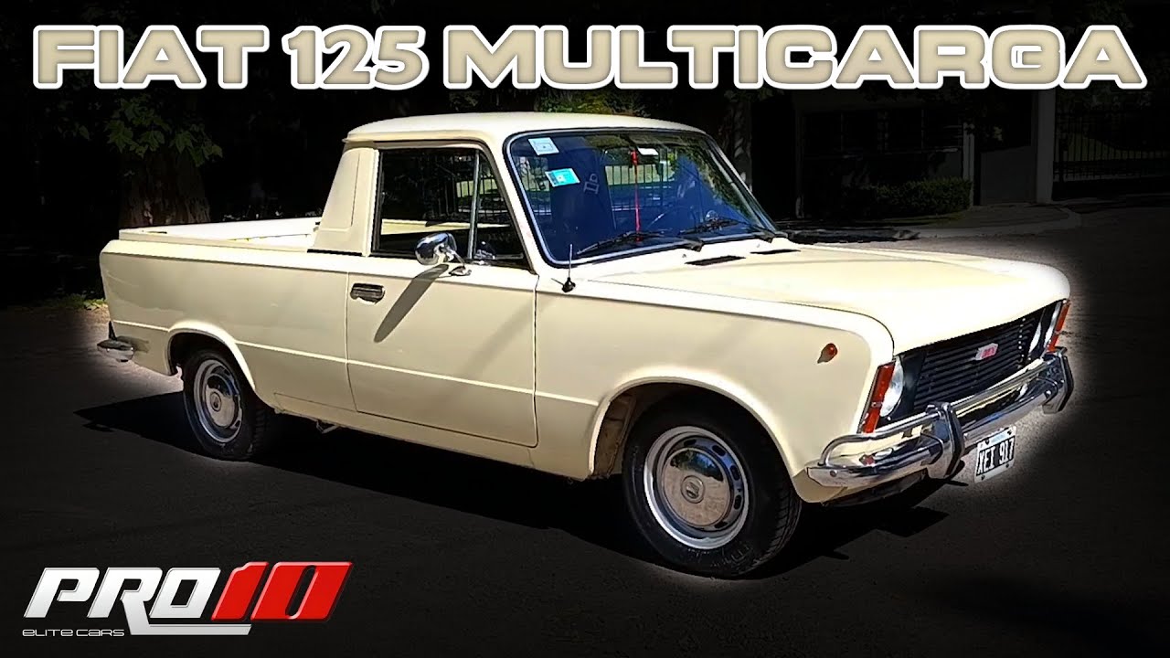 Este Fiat 125 Multicarga parece 0Km 🚘🇦🇷 Pro10 Elite 📺 ElGarageTv 📺