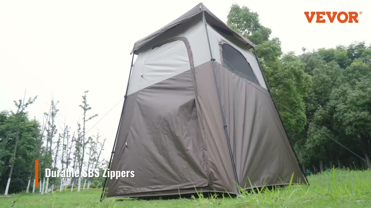 VEVOR Camping Shower Tent - Ultimate Privacy & Comfort Outdoors!