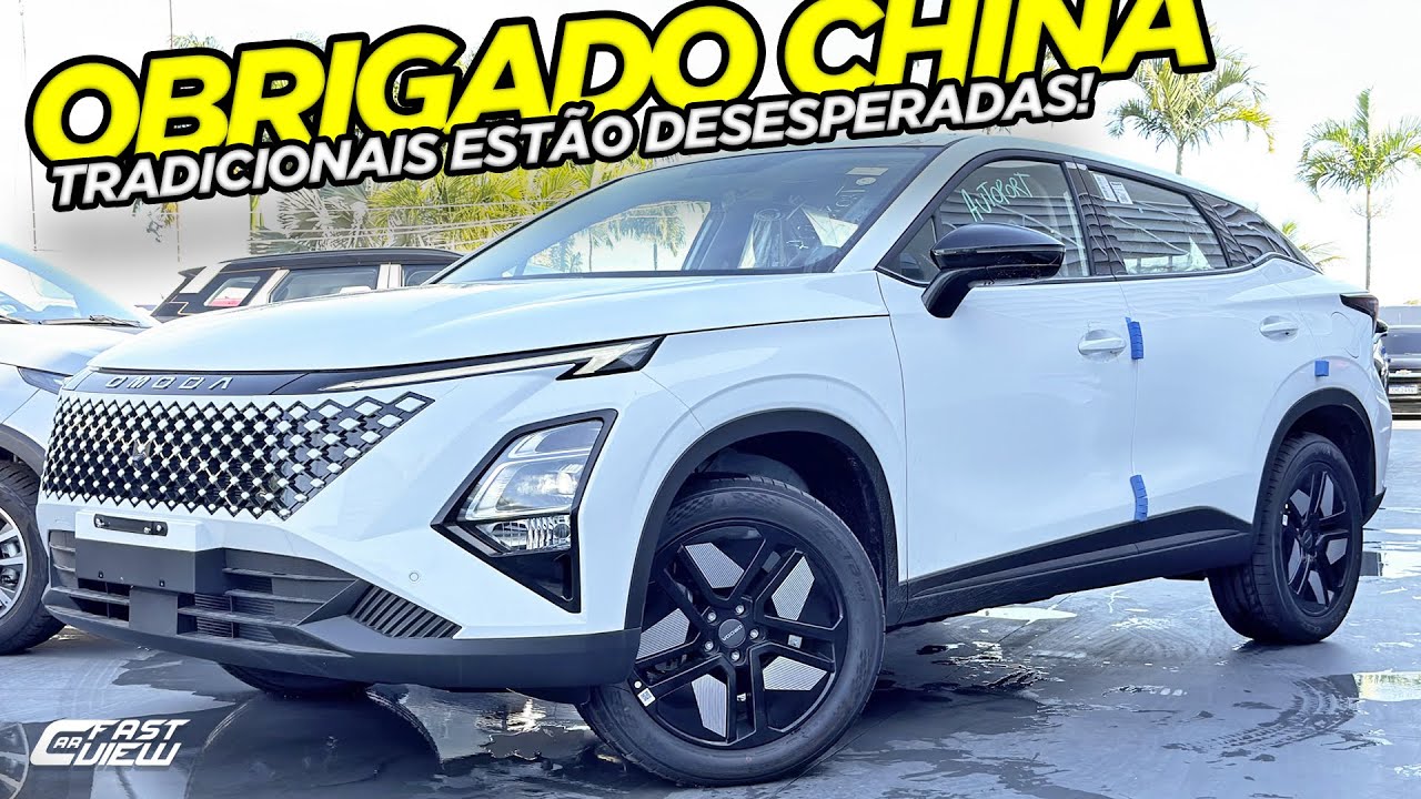 ADEUS SUVS TRADICIONAIS! NOVO OMODA 5 H&Iacute;BRIDO BARATO 10X MELHOR E +EQUIPADO QUE RIVAIS +DE 18 KM/L! 