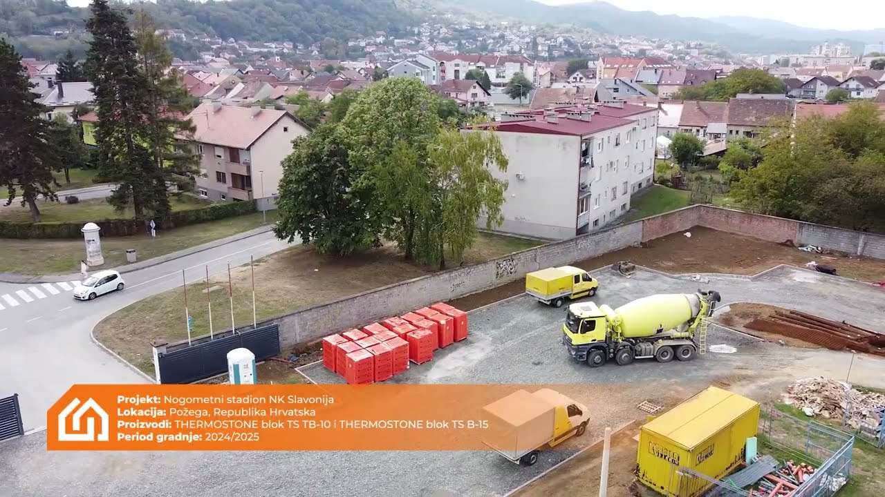 Thermostone referenca - Nogometni stadion u Požegi
