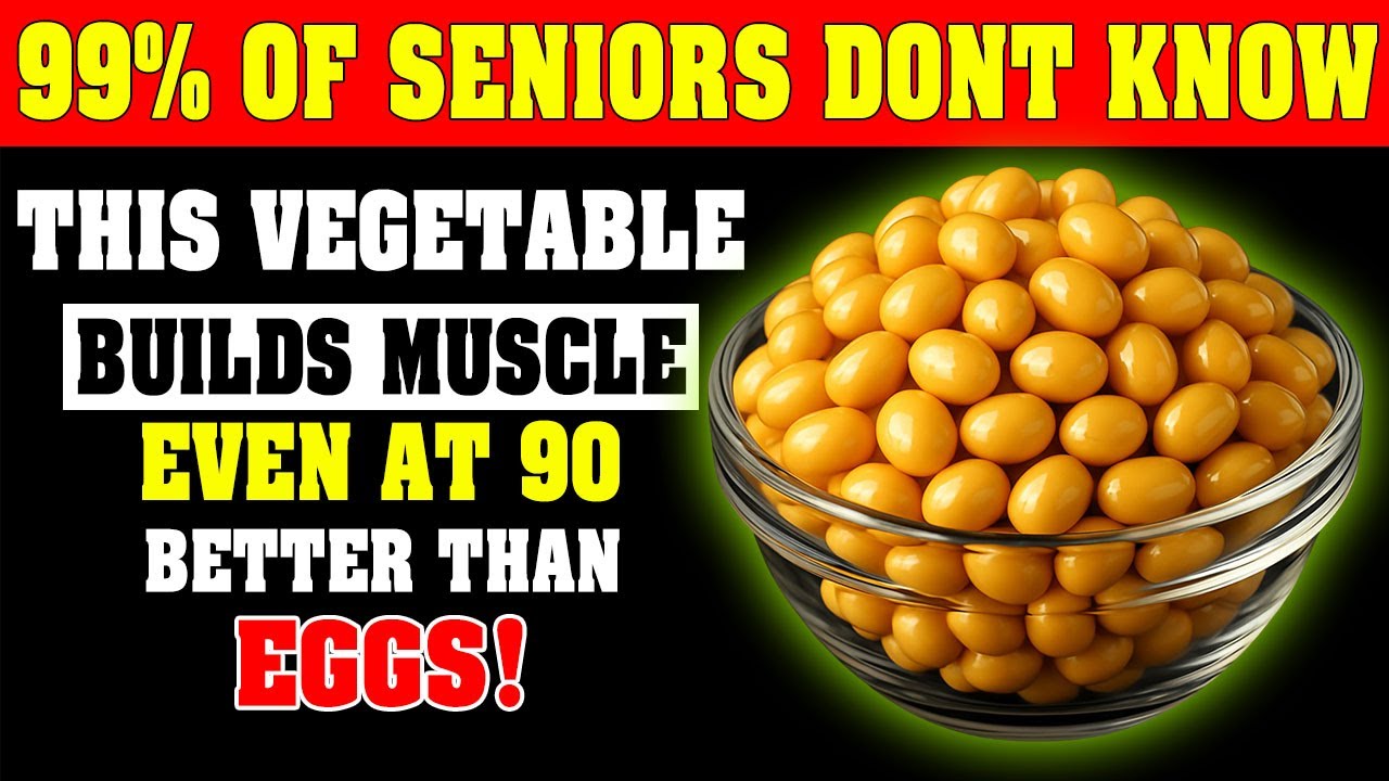 Build Muscle After 70: THIS VEGETABLE PROTEIN Works Better Than Eggs! | Senior Health Tips (Part 2)