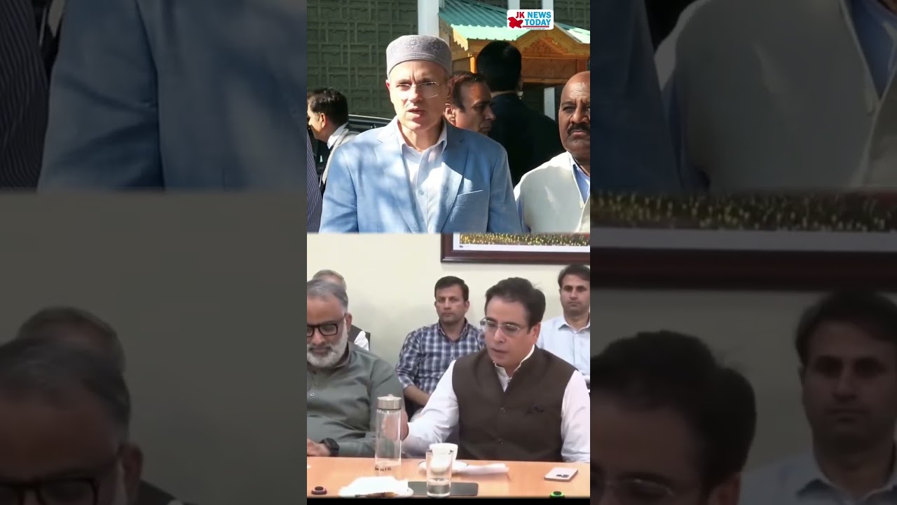 Omar Abdullah  chaired a high-level review meeting to assess preparations for Muharram