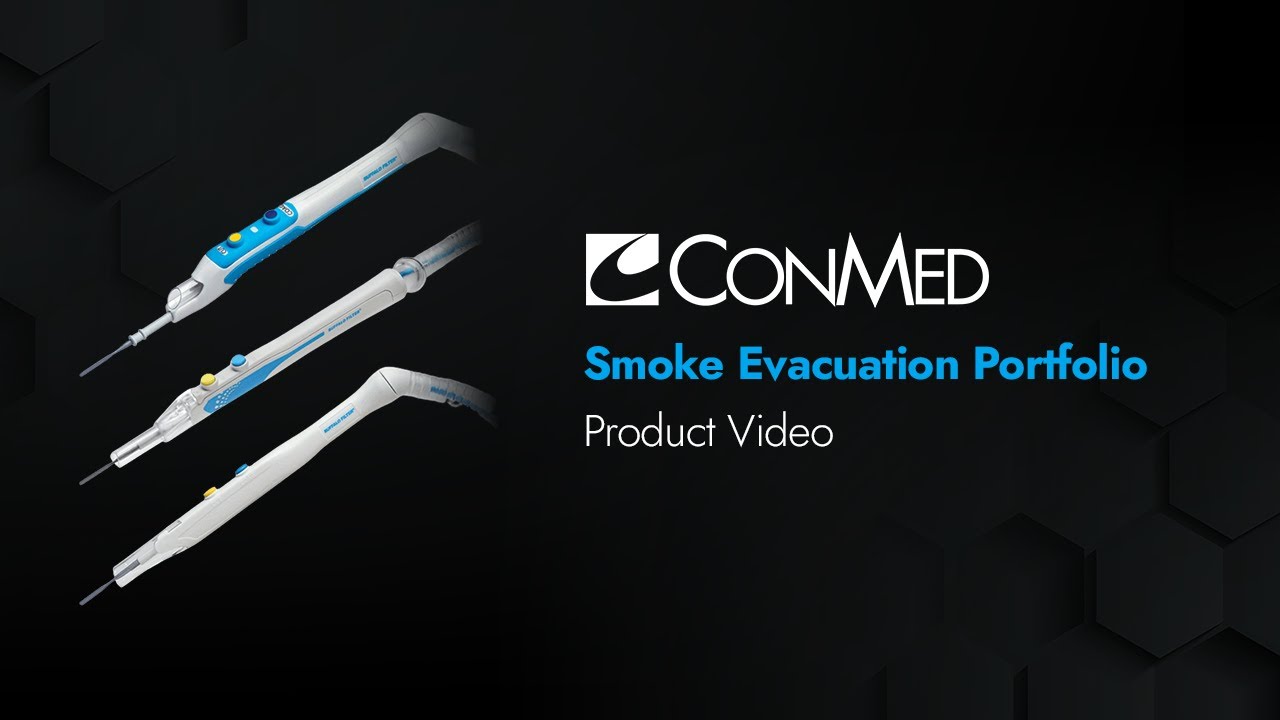 CONMED Smoke Evacuation - CONMED Product Video