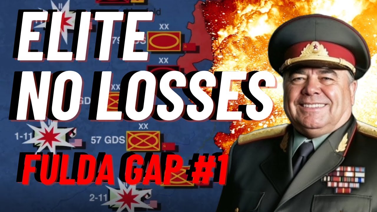 WARNO: Army General - Fulda Gap campaign; Warsaw Pact side - ELITE, No losses challenge
