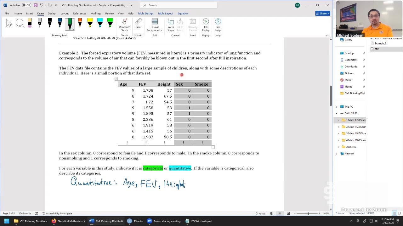 Math 3350 - 12 January 2026 - Chapter 1