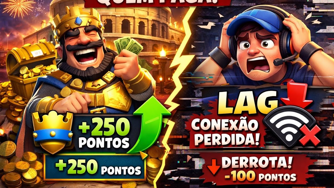 Supercell PREJUDICANDO meu clã no  COLISEU  TOP BR