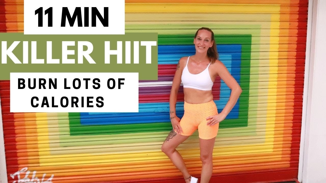 FIERCE FULL BODY HIIIT WITH AFTERBURN EFFECT || 11 MIN || sweaty & intense