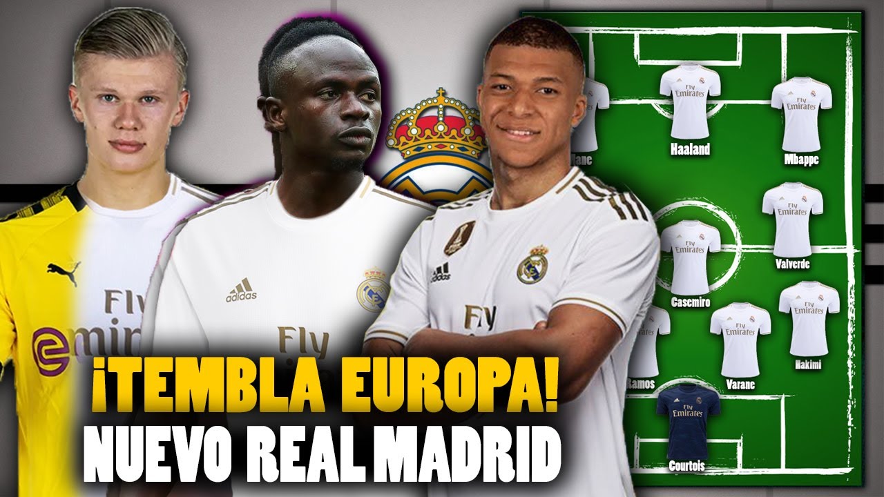 Así sera la PODEROSA Alineación del Real Madrid para la PRÓXIMA TEMPORADA
