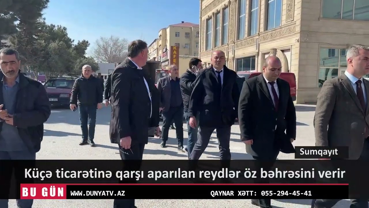 Sumqayıtda küçə ticarətinə qarşı aparılan reydlər öz bəhrəsini verir