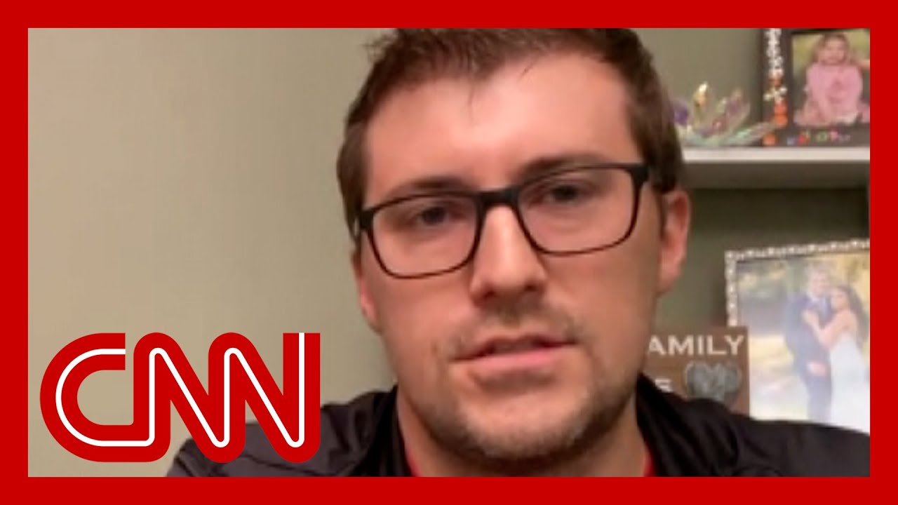 Father of infant hospitalized by Covid-19 has CNN anchor fighting back tears