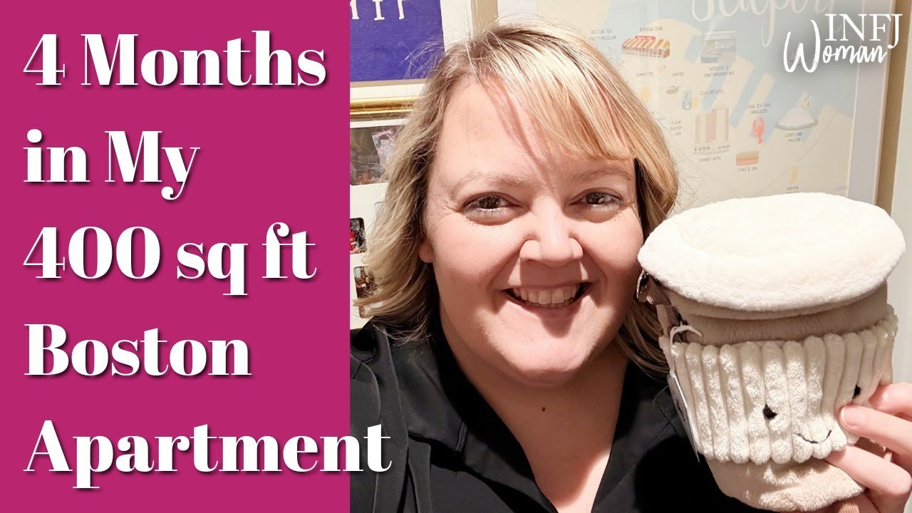 4 Month Review of My 400 square foot Boston Apartment | Boston MA | INFJ Vlog | Tiny Living
