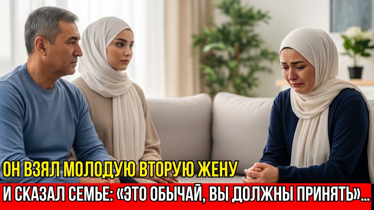 ВТОРАЯ ЖЕНА МЛАДШЕ ДОЧЕРИ: КАК ОН ЗАСТАВИЛ СЕМЬЮ СМИРИТЬСЯ С ЭТИМ РЕШЕНИЕМ