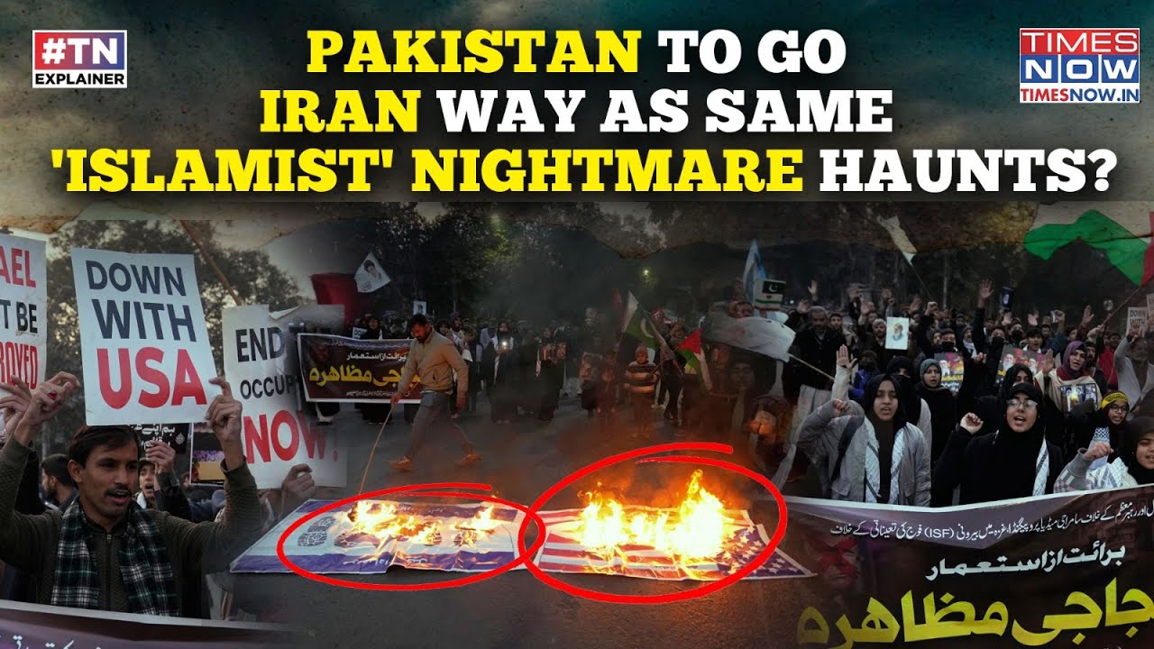 Pakistan To Go Iran Way As 'Islamist' Nightmare Haunts? US Flag Burnt In Lahore, Trump Watching?