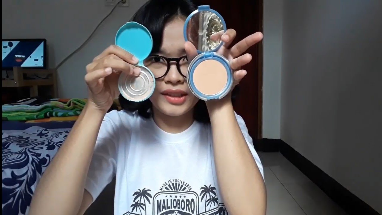 Cara Pasang Bedak Wardah Refill ke wadah yang ada kacanya