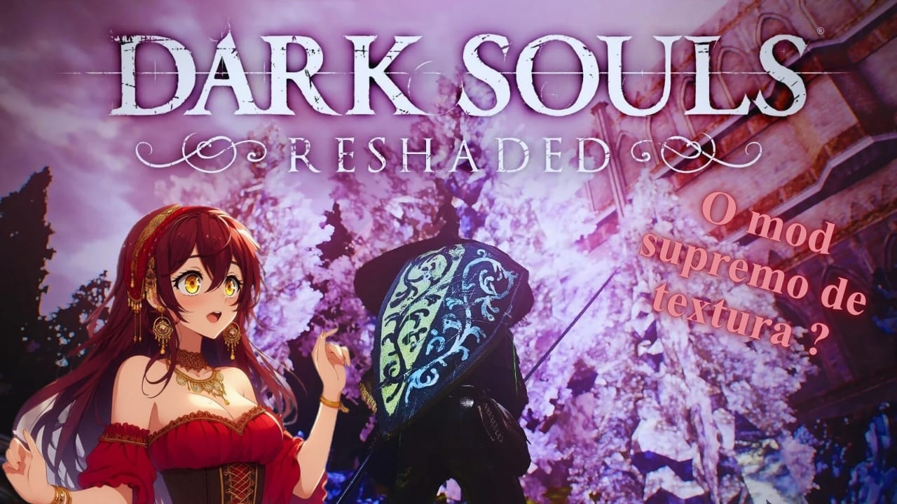 Dark Souls 1 - O mod gráfico mais lindo de todos ? com Randomizado 🤠