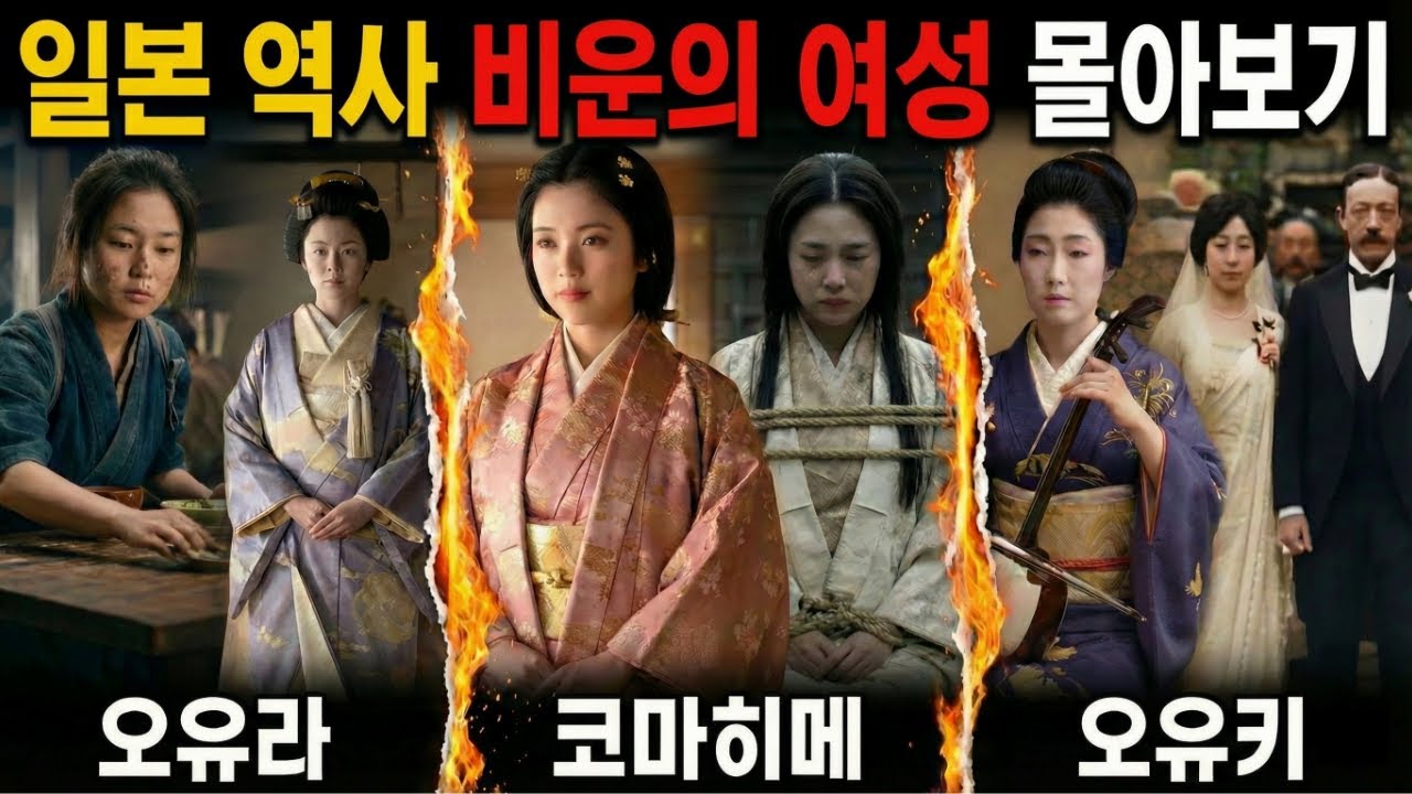 [2시간 10분 몰아보기] 일본 비운의 여성들 몰아보기: 억만장자에게 시집간 게이샤, 미모 때문에 희생된 여성