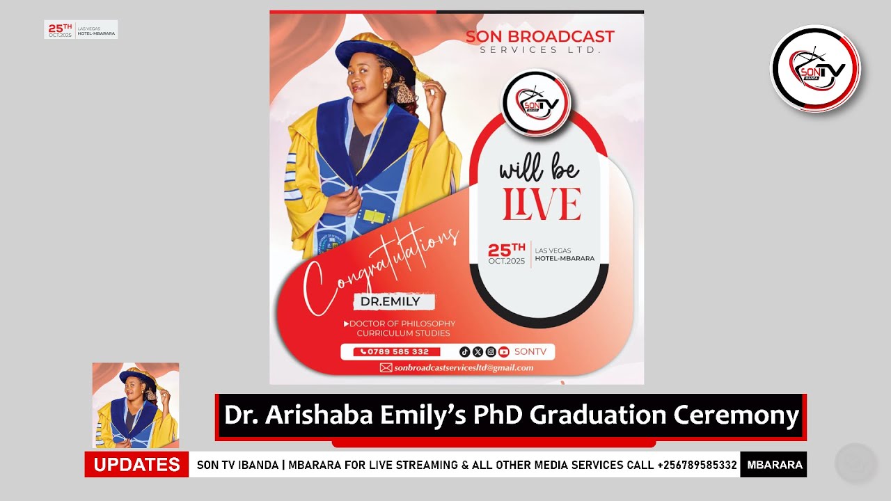 🎓 Dr. Arishaba Emily’s PhD Graduation Ceremony | Celebrating Academic Excellence - 25TH OCT 2025