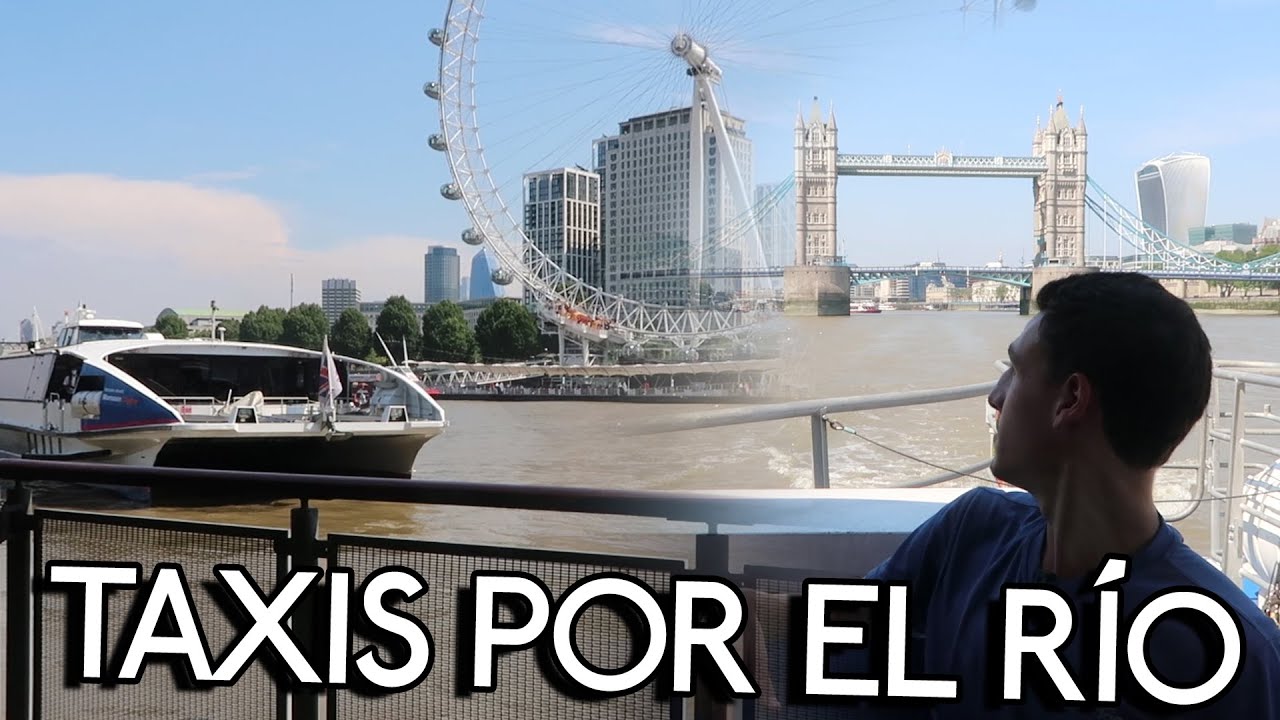 ¿El MEJOR TRANSPORTE PÚBLICO? Ferrys en Londres