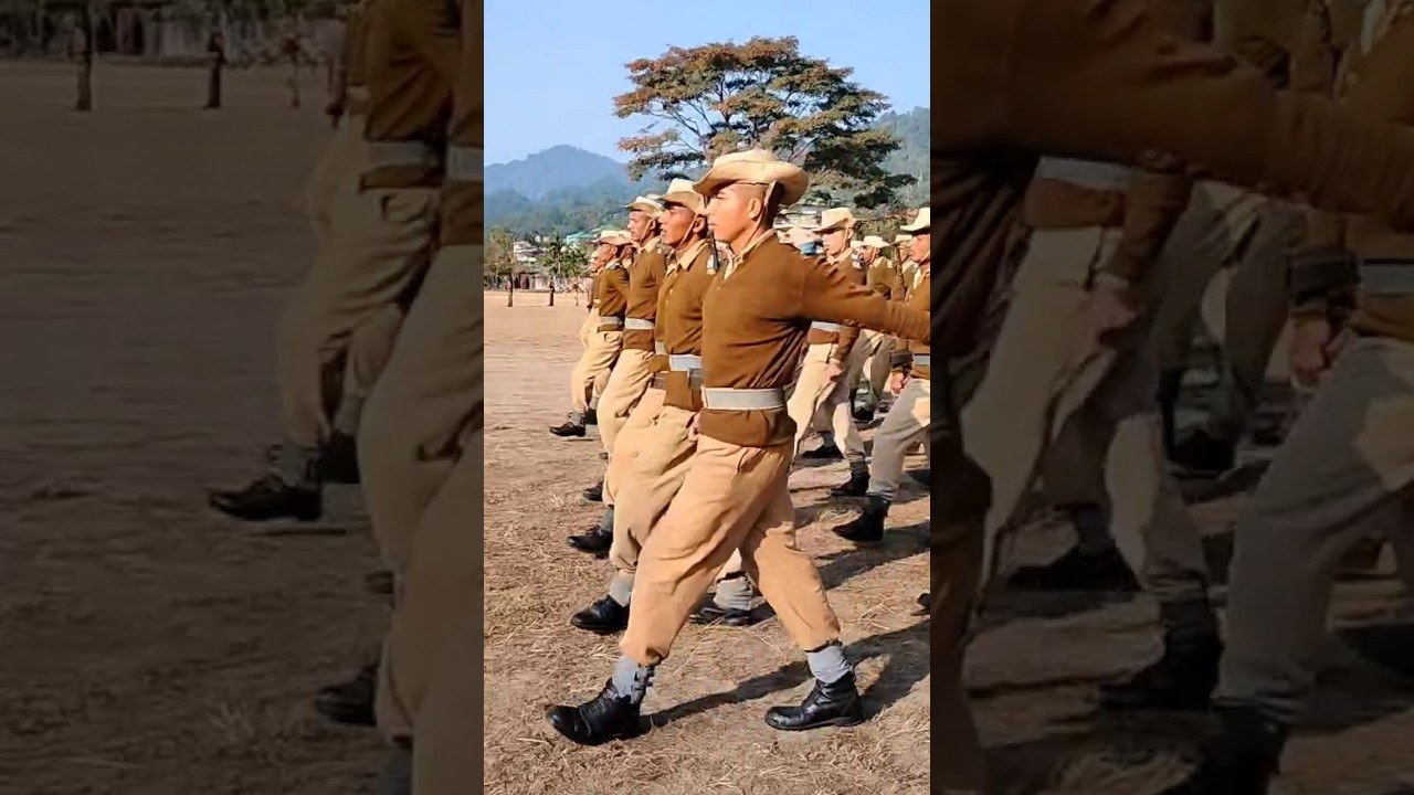 Assam Police Parade Practice #assampolice #viral