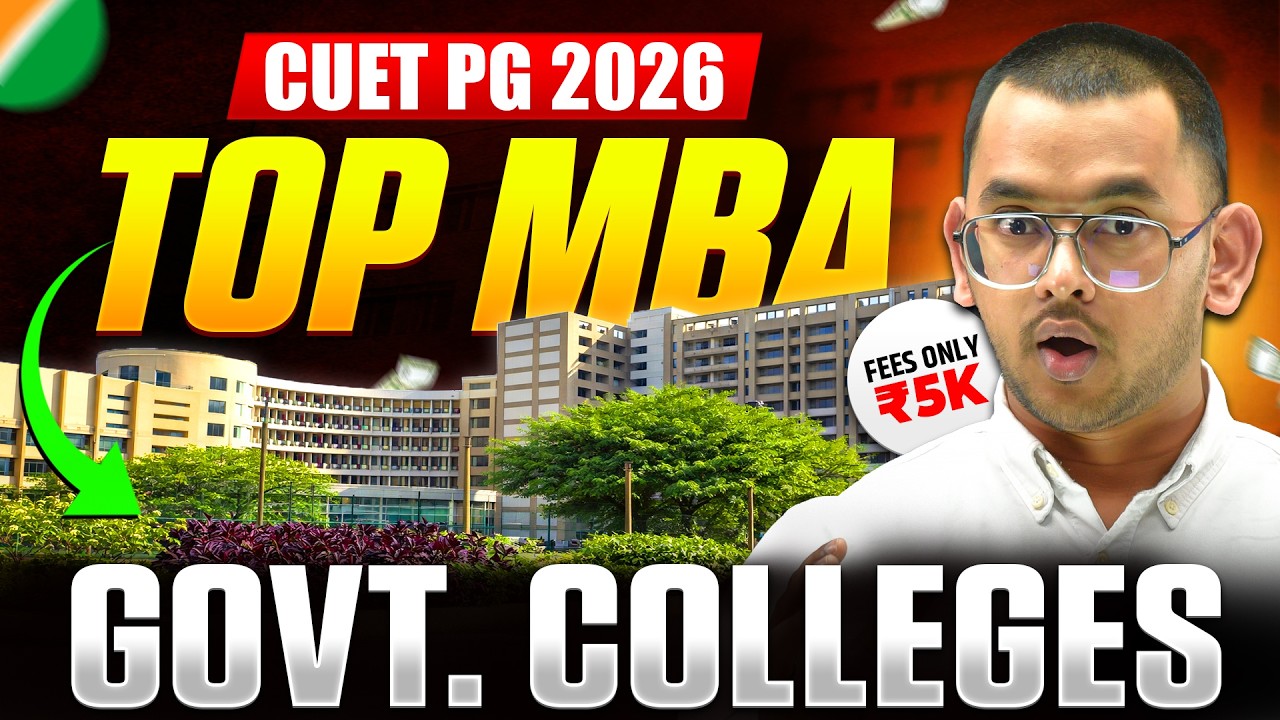 CUET PG 2026 Top Govt MBA Colleges 🔥 Low Fees MBA Colleges in India | Fees & Placements