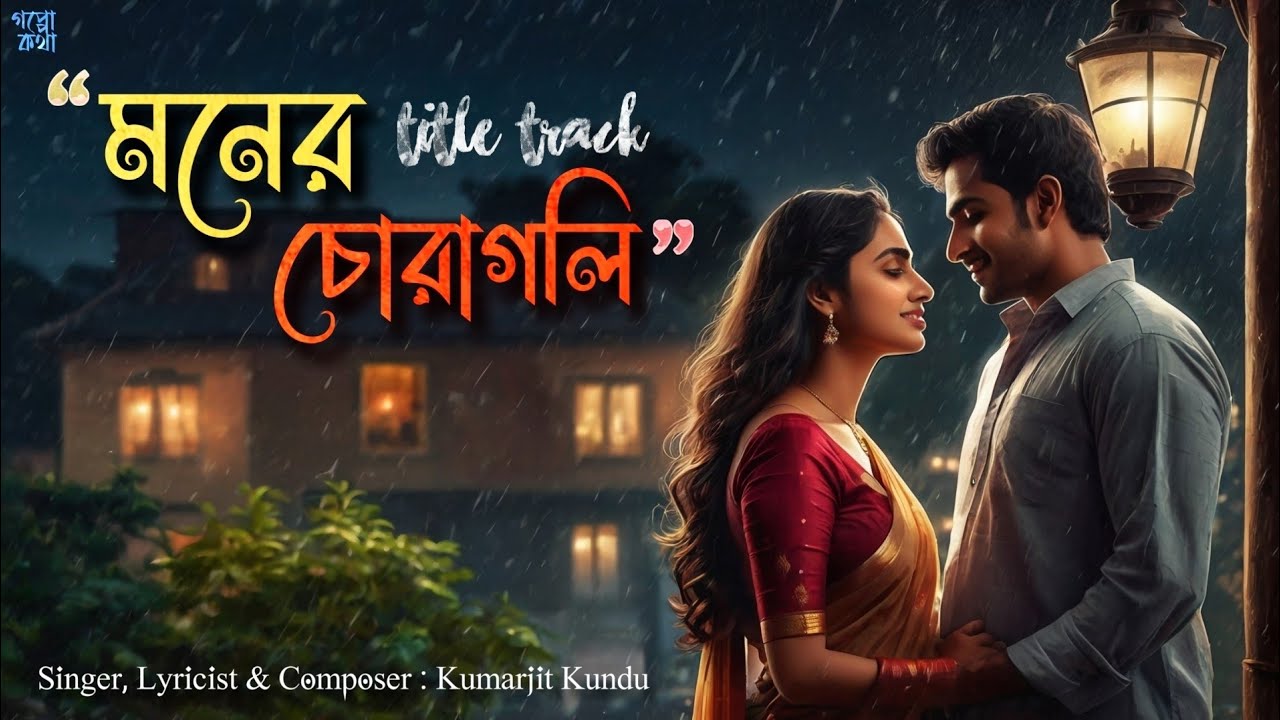 মনের চোরাগলি Title Track &hearts;️ | #kumarjit | Moner Choragoli | New Bangla Romantic Song | #goppokotha |