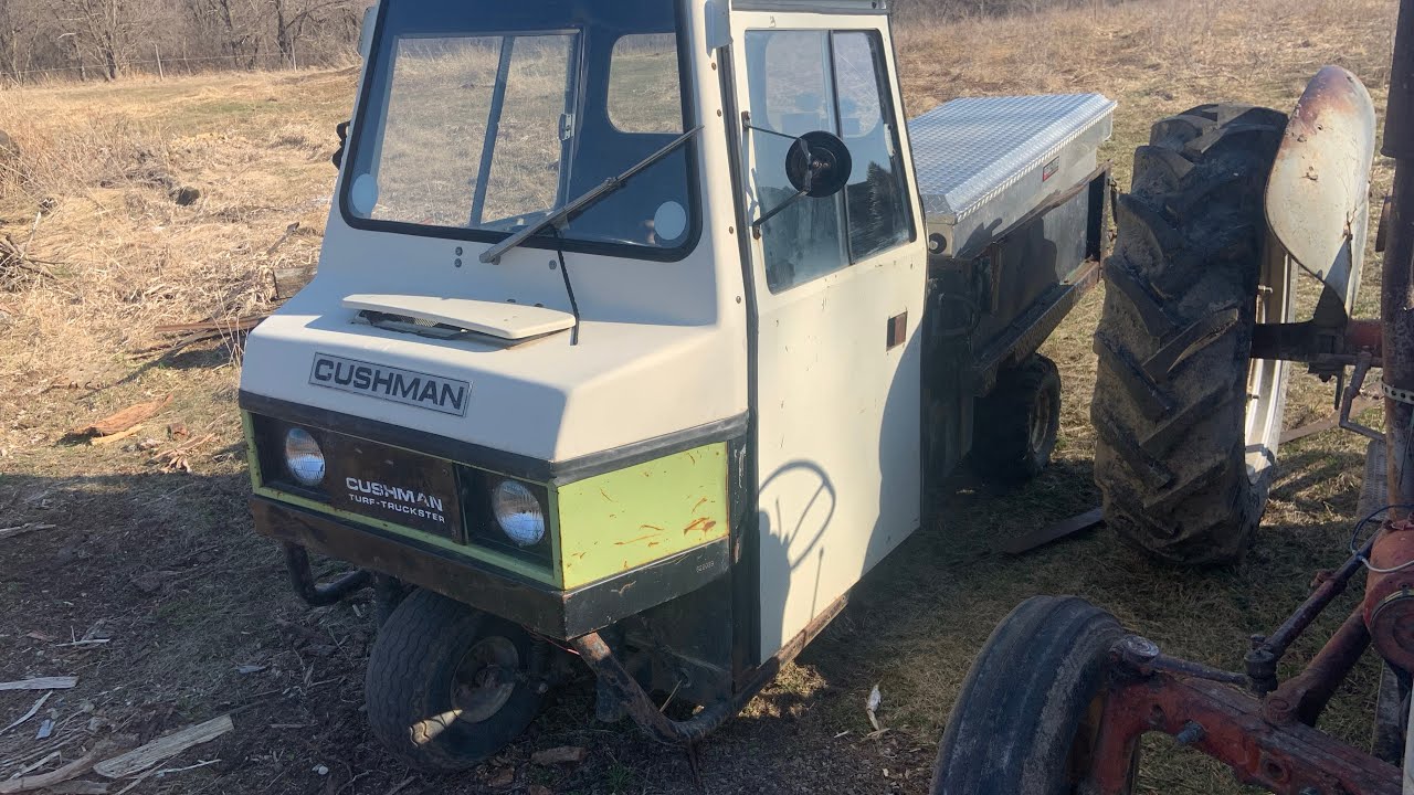 1989 cushman turf truckster, “the service truck”