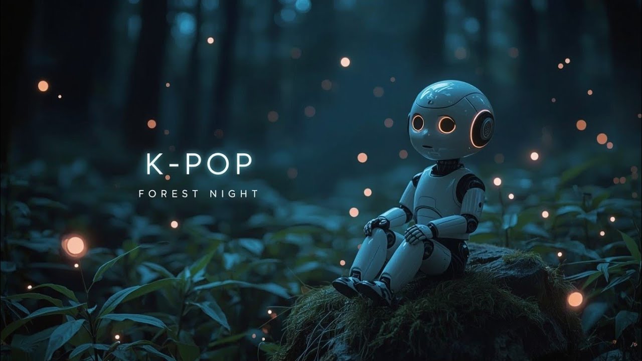 K-POP Forest Night — Korean Ambient Music and Animal Sounds for Sleep and Focus (1 Hour)