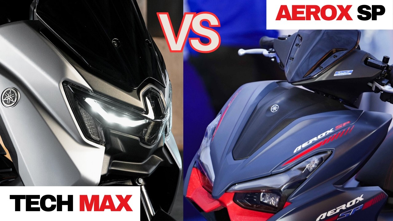 WHY PAY MORE? Yamaha NMAX 155 Tech Max vs Aerox 155 V3 SP — Which One Is Better?