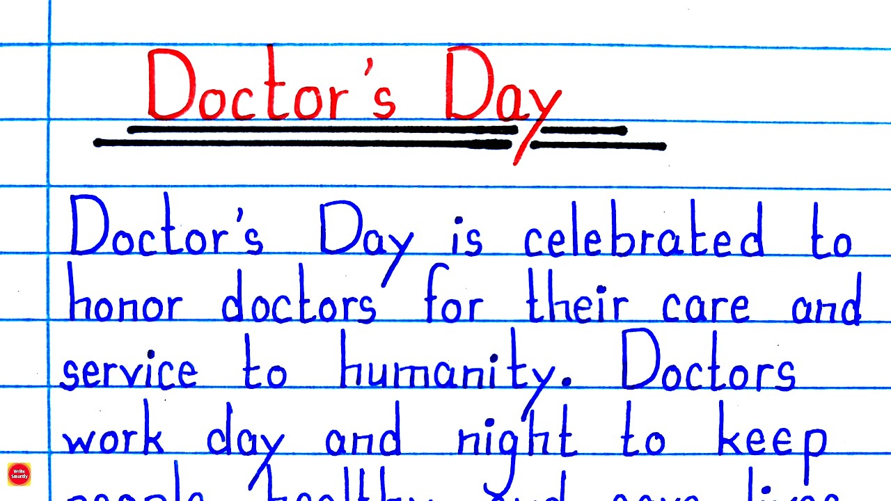 National Doctors Day Essay 2026 | 10 Lines on Doctor | Easy English Essay