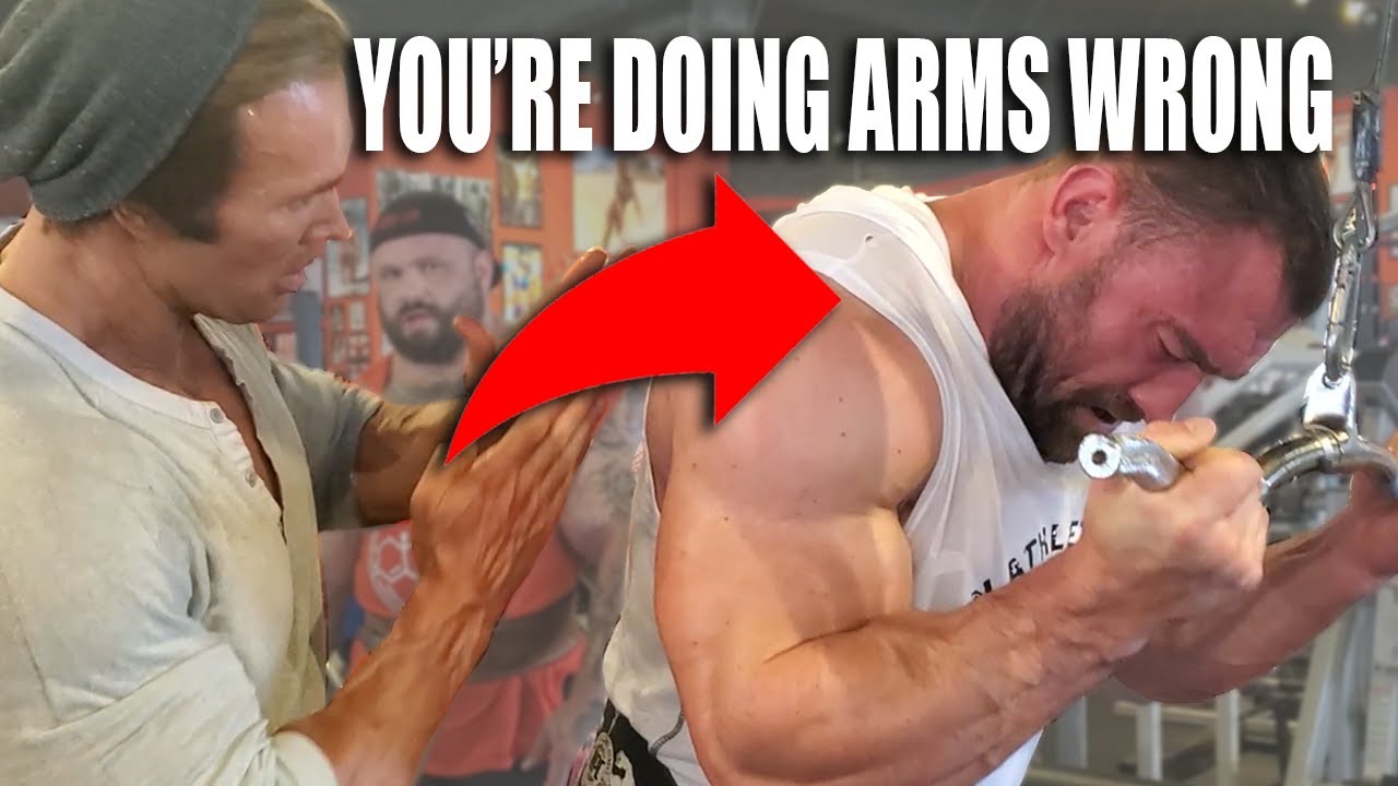 Mike O'Hearn Arm Workout With Monsters