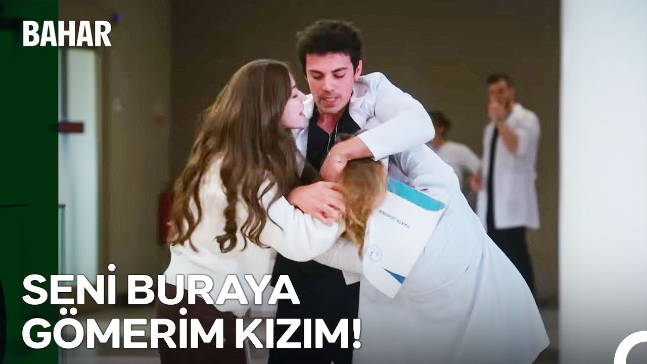 UMAY, MARAL'IN SAÇLARINA YAPIŞTI! - Bahar 62. Bölüm