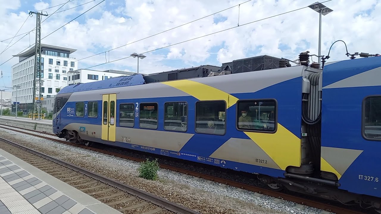 Bahnhof Rosenheim mit BRB, Güterzüge, Railjets, SOB, Westbahn,...