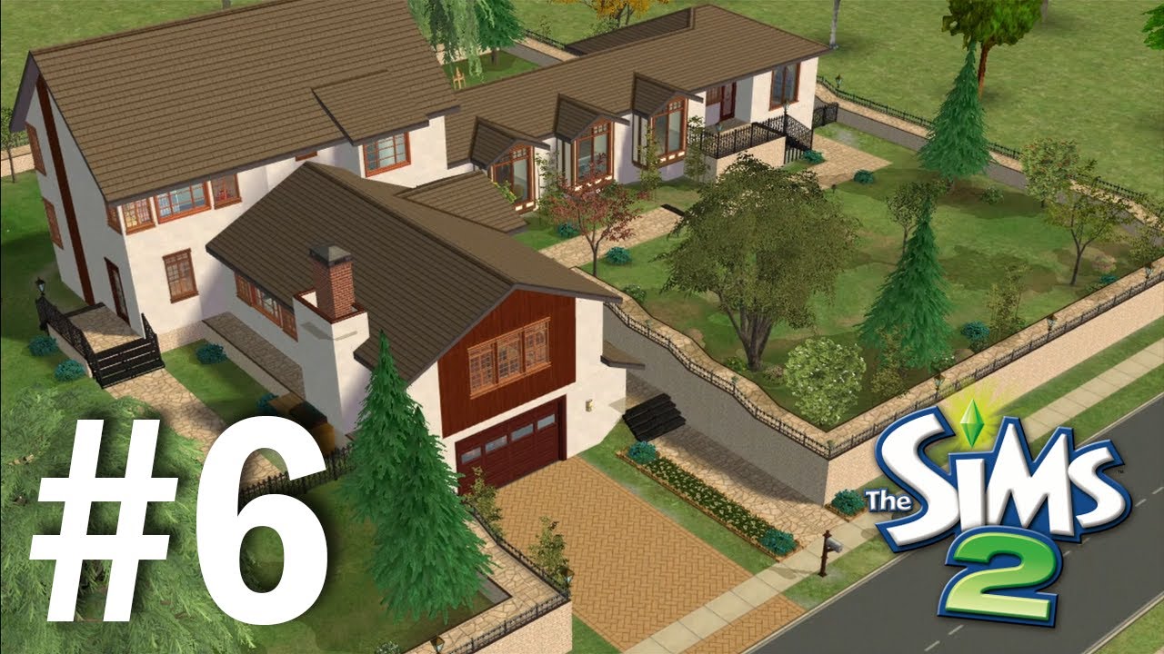 Hacienda style House || The Sims 2: Speed Build (No CC)