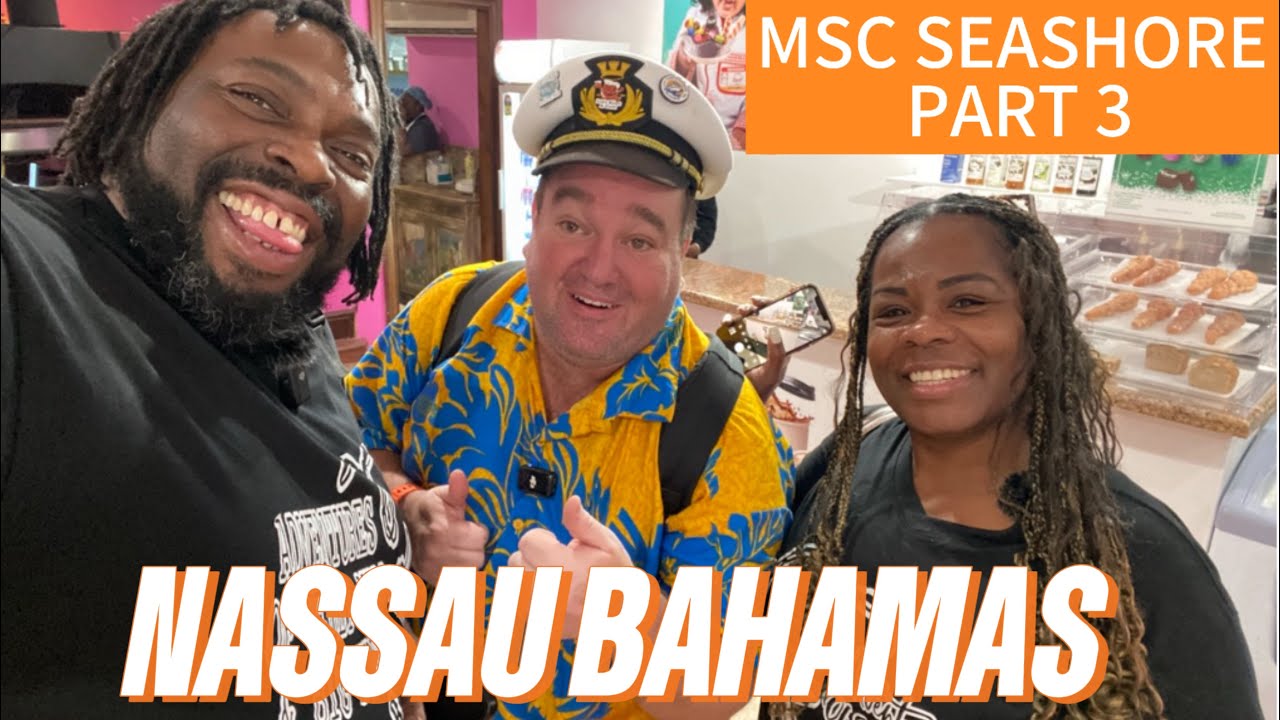 MSC SEASHORE PART 3 NASSAU BAHAMAS 🇧🇸 TOUR & ALCOHOL TASTINGS