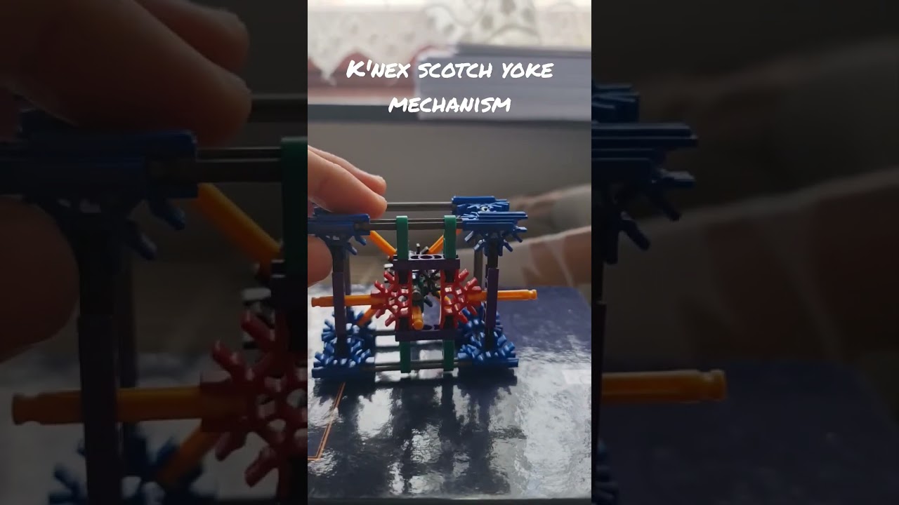 K'nex scotch yoke mechanism [demo]